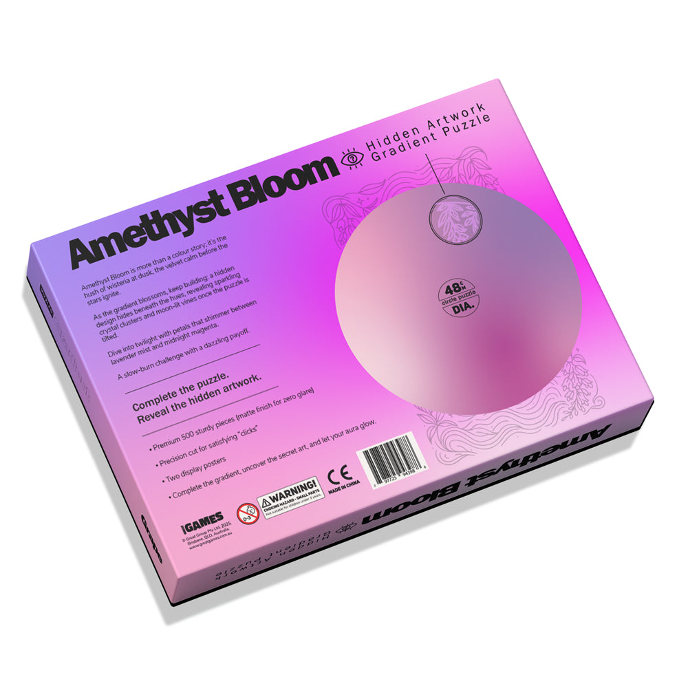 Aura: Amethyst Bloom Puzzle